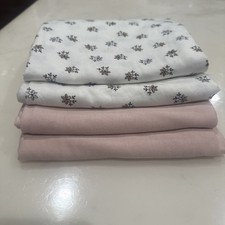 Newborn Baby Swaddle Blankets LOT of 4 30x30inch