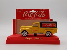 Coca-Cola Solido 1:43 Scale Dodge Bacho Pick-up truck w/ Covered Bed NIB