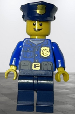Lego  Minifigur hol042, Holiday & Event, Christmas, Police Polizei Polizist