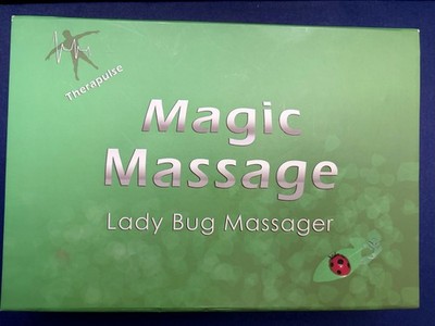 Therapulse Magic Massage Ladybug Massager Portable Devise to Help Weight Loss
