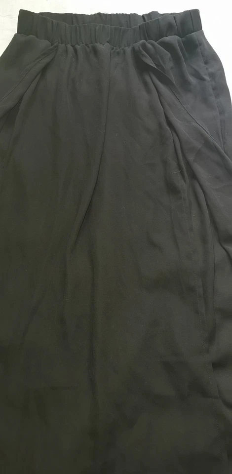 SheIn 2 x Strandrock Wickelrock Maxirock Gr. S Black & White - Bild 4 von 4