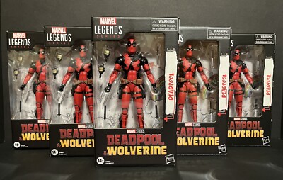 MARVEL LEGENDS DEADPOOL & WOLVERINE DEADPOOL 6  FIGURE IN STOCK & SHIPPING NOW!