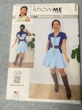 Uncut 2024 Know Me By Mimi G Sewing Pattern R12051 Dress Size 6-8-10-12-14 uncut