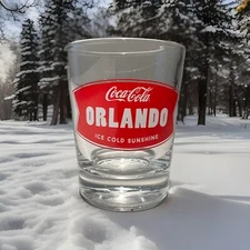 COCA COLA ORLANDO "ICE COLD SUNSHINE" SHOT GLASS