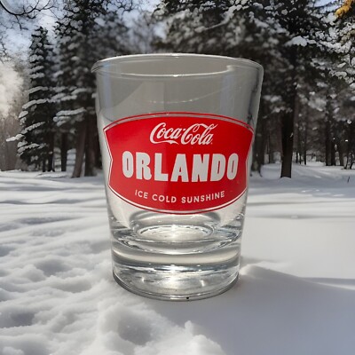 COCA COLA ORLANDO ''ICE COLD SUNSHINE'' SHOT GLASS