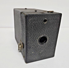 Vintage Eastman Kodak Box Camera Black Use Film No 120, untested