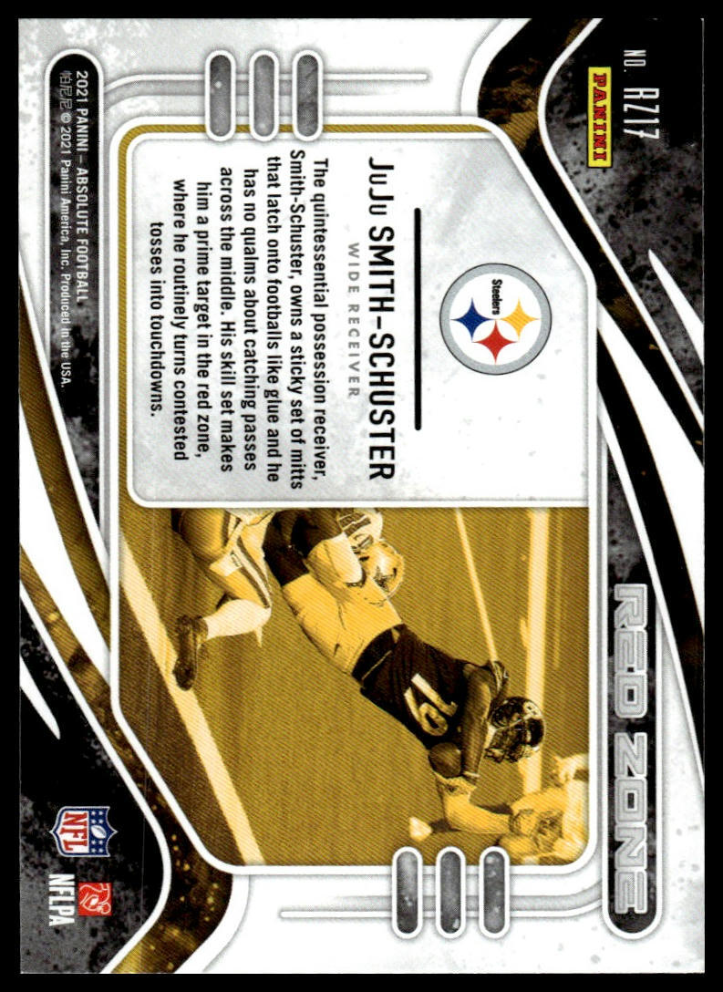 2021 Panini Absolute #RZ17 JuJu Smith-Schuster Red Zone | eBay