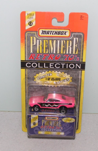 Matchbox Premier Retro 70's Collection 1/25000 '71 Pink Doge Charger