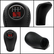 Ford Mustang Cobra 2003-2004 T-56 Saleen Red 6 Speed Genuine Leather Shift Knob Ford Mustang Cobra 2003-2004 T-56 Saleen Red 6 Speed Genuine Leather Shift Knob