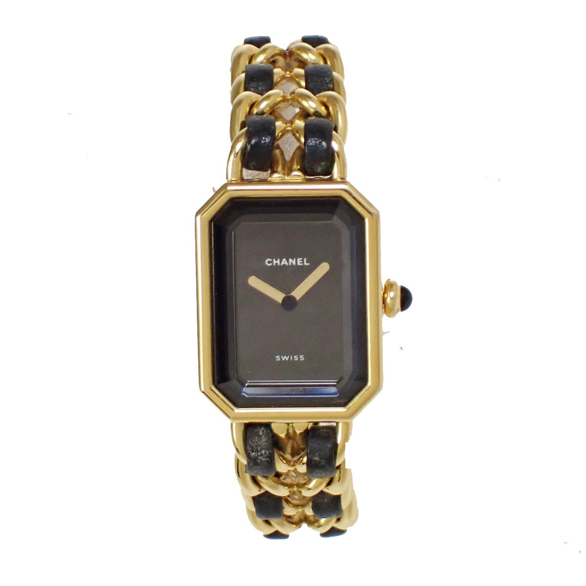 CHANEL Logo Premiere Watch H0001 #M Quartz Gold-Plated  display picture 2