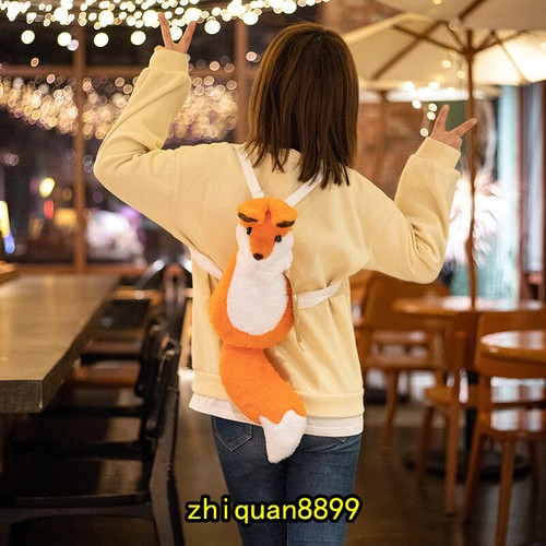 fox plush backpack