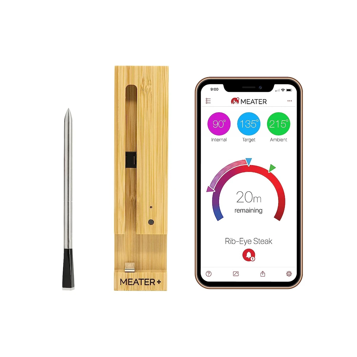 Wireless Smart Meat Thermometer - MEATER 