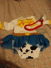 Disney Store Toy Story Jessie Baby Costume Bodysuit Headband 3-6M NWT