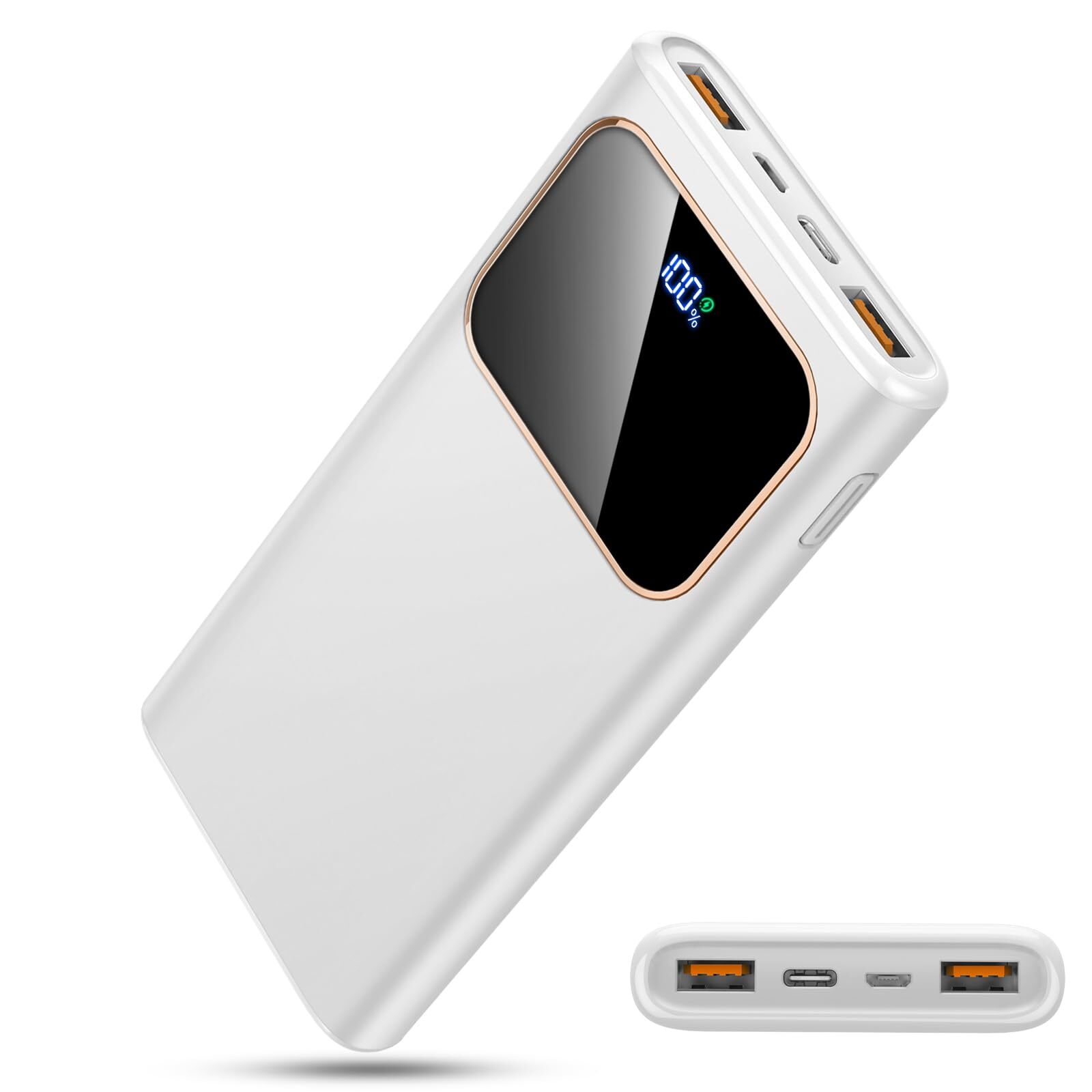 10000mAh 22.5W Fast Charging Portable Power Bank with USB-C-image