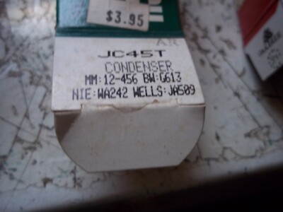 Ignition Condenser Standard JC-45T