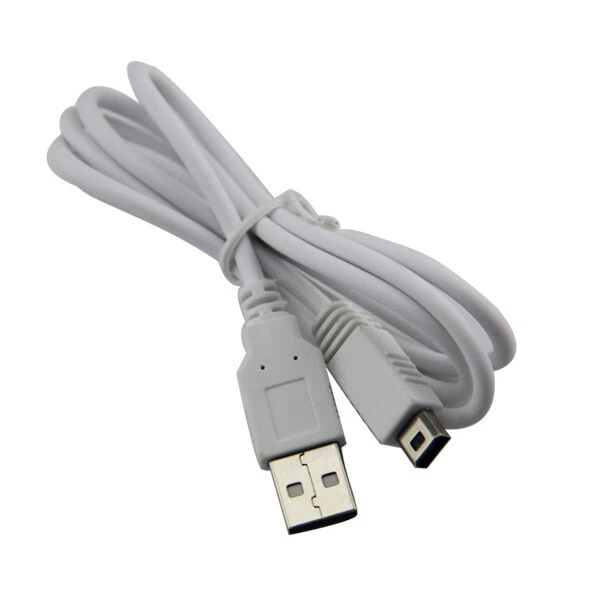 USB Data Charging Charger Cable Cord for Nintendo WII U Gamepad Controller - Image 4 of 4