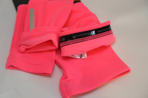 Nuevos Calentadores de Brazo Endura Xtract L/XL Hi-Vis Rosa Térmico Ciclismo Bicicleta Reflectante - Imagen 2 de 2