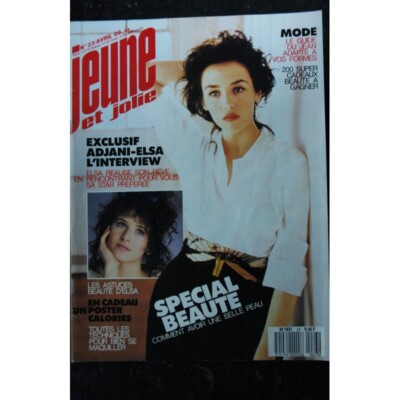 Jeune et Jolie 23 1989 04 ADJANI ELSA l'interview Cover