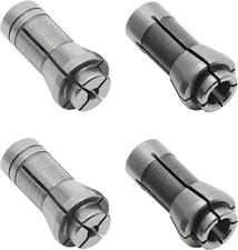 4 Pack Die Grinder Collet, Grinding Machine Clamping Collet Adapter 1/4" and...