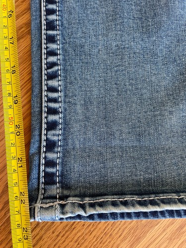 Vigoss NWT Heritage Fit Capri Denim Jeans Women's Sz 10 Medium Wash Mid Rise - Picture 15 of 16