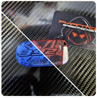 Custom Abstract 392 Red or Blue Key Fob Shell for Challenger Charger 300