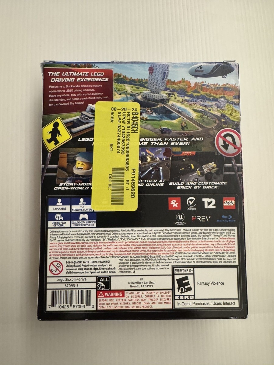 LEGO 2K Drive - Sony PlayStation 4 Ps4 710425670930| eBay