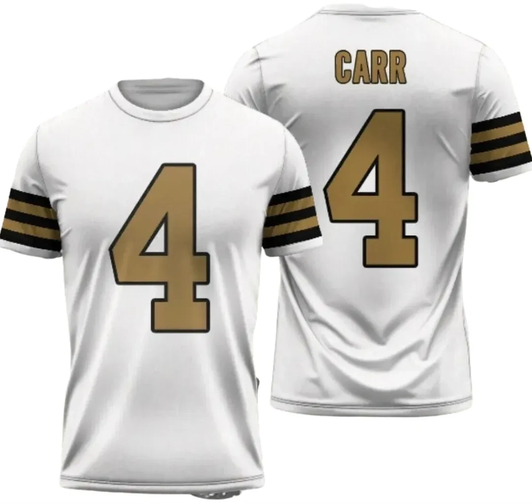 New Orleans Saints Derek Carr White