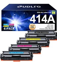 414A Toner Compatible for HP 414A 414X Toner Cartridges 4 Pack High Yield