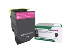 LEXMARK 71B10M0 MAGENTA TONER CARTRIDGE