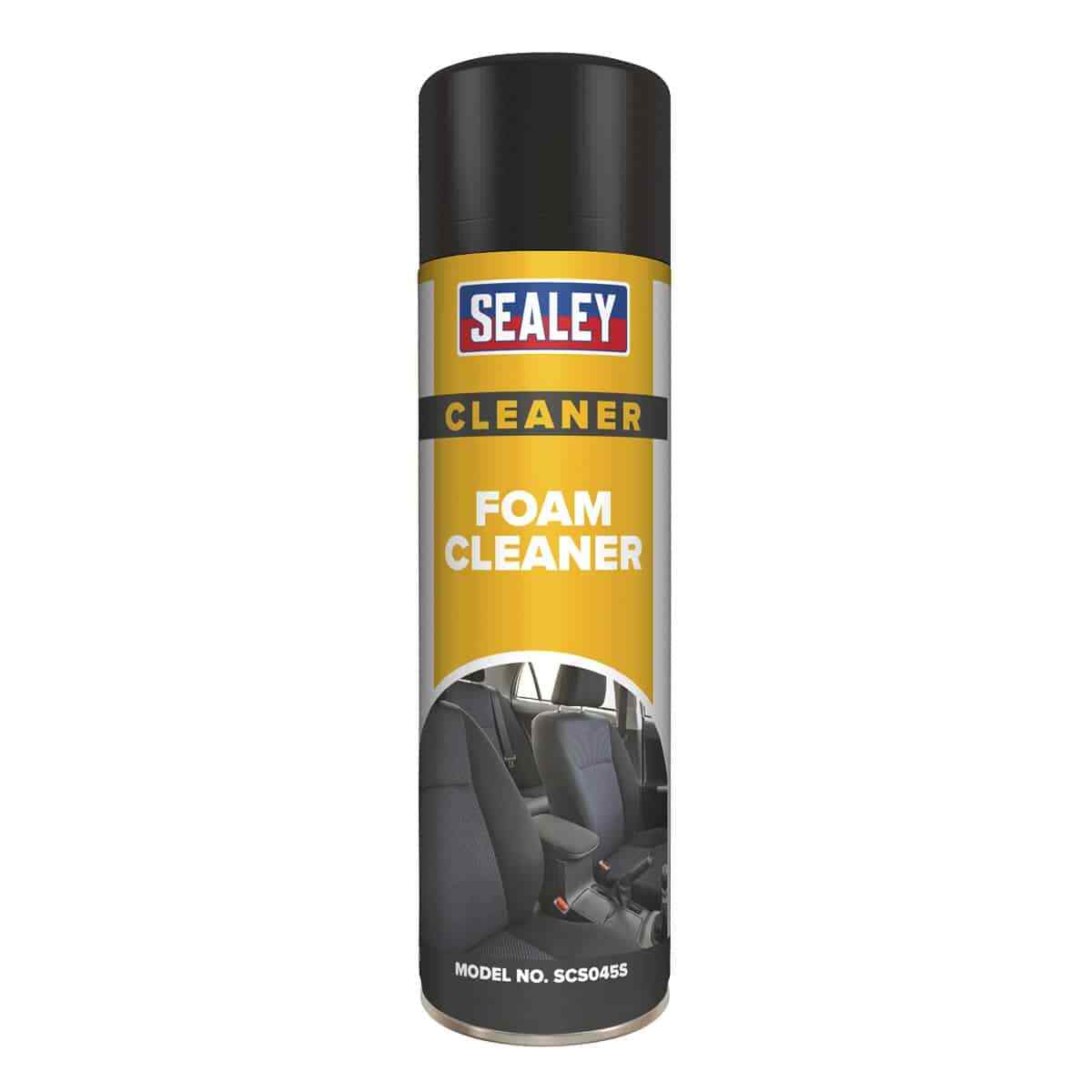 Sealey Foam Cleaner Multipurpose 500ml Cleans Car Seats Home Upholstery Glass...