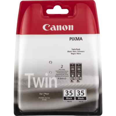 Canon PGI-35 BK / 1509B012 Tinten Doppelpack schwarz (2 Stück)