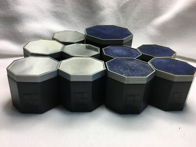 Swarovski BLUE DEALER Stands - Set of 10 - Hard to Find - GREAT DEAL