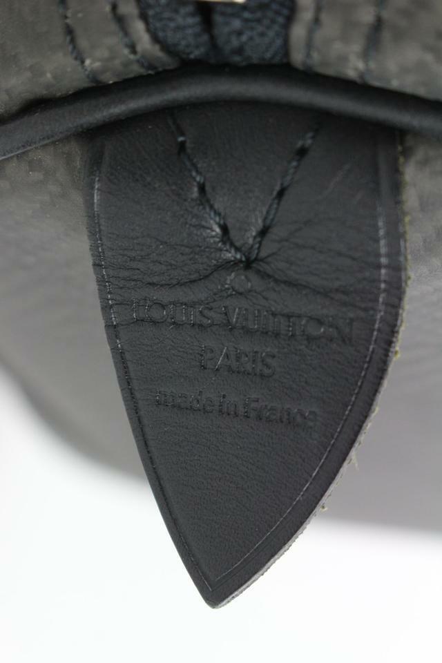 Louis Vuitton Damier Carbon Fiber Keepall 45 Carbone Duffle Bag 476lvs –  Bagriculture
