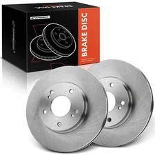 A-Premium 2Pcs Front Disc Brake Rotors for INFINITI I30 2000-2001 Nissan Maxima