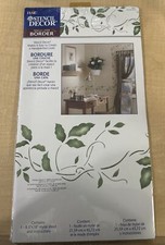 NEW LEAVES/VINES FLOWERS BORDER STENCILS. by PLAID 8.5" X 18" It/663
