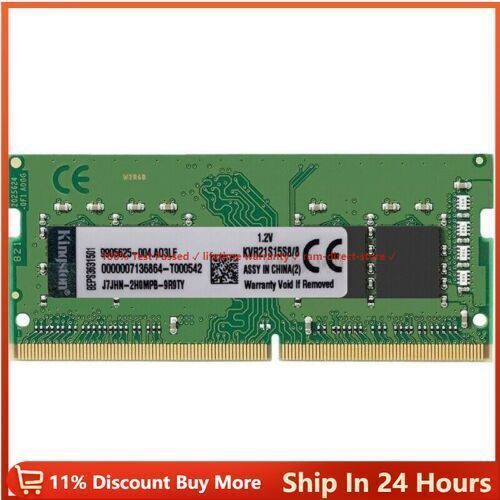 Kingston DDR4 4GB 8GB 16GB Notebook Memory PC4-19200 SoDimm RAM 2400 2666 3200MH - Picture 1 of 1