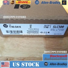 New Sealed Allen-Bradley 1746-OA16 SER D SLC 500 Output Module 1746OA16