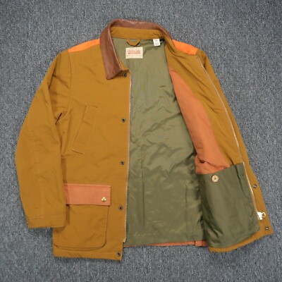 Scotch Soda Jacket Mens Small Brown Hunting Lined Barn Chore