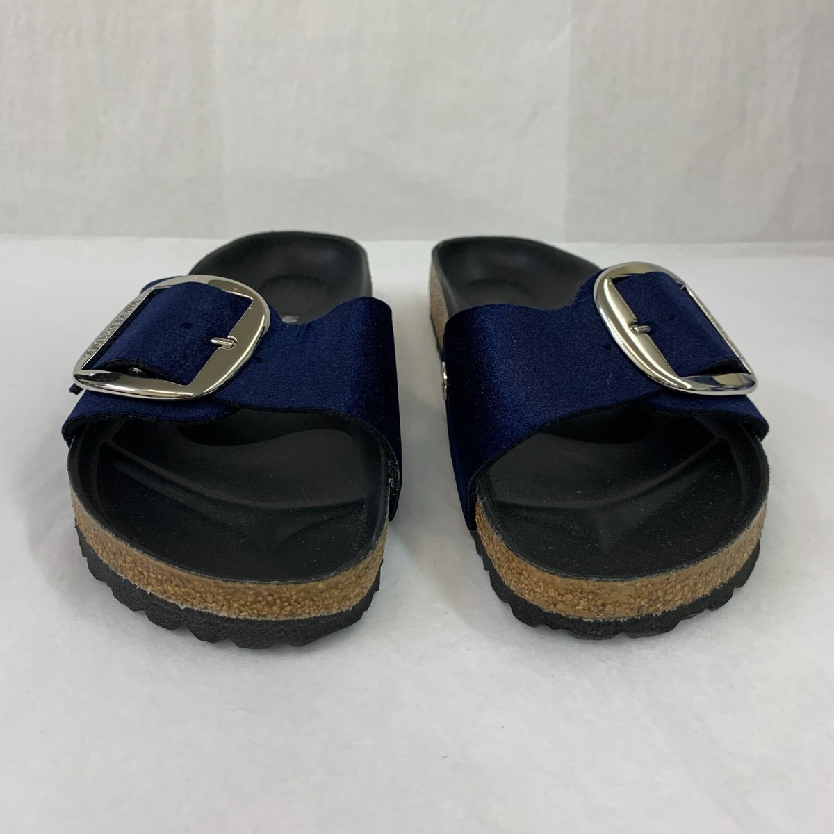 Birkenstock New w/o Box Madrid Big Buckle Rivet Logo Midnight