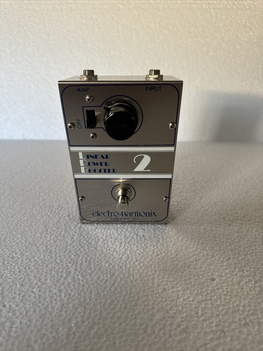 ギター electro-harmonix Linear Power Booster 2 Vintage Electro Harmonix Linear Power Booster 2 LPB Effects Pedal