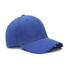 Hot Wholesale Unisex Plain Baseball Cap Solid Color Hat Adjustable