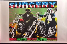 Vintage & Rare Kozik Surgery Print 93' Signed & #274/550 Easy Rider Black Light