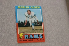 1971 Topps FOOTBALL CARD Complete Finish Fill Your List Set U-Pick #1-263