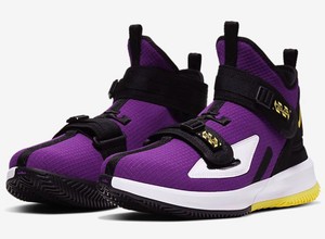 Nike LeBron Soldier XIII 13 Flyease Mens size 10.5 Wide 4E Shoes Lakers Purple 193151662156 | eBay