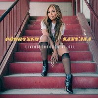 Audio Cd - Courtney Santana - Living Through It All - Blue Elan Records -D- Neu