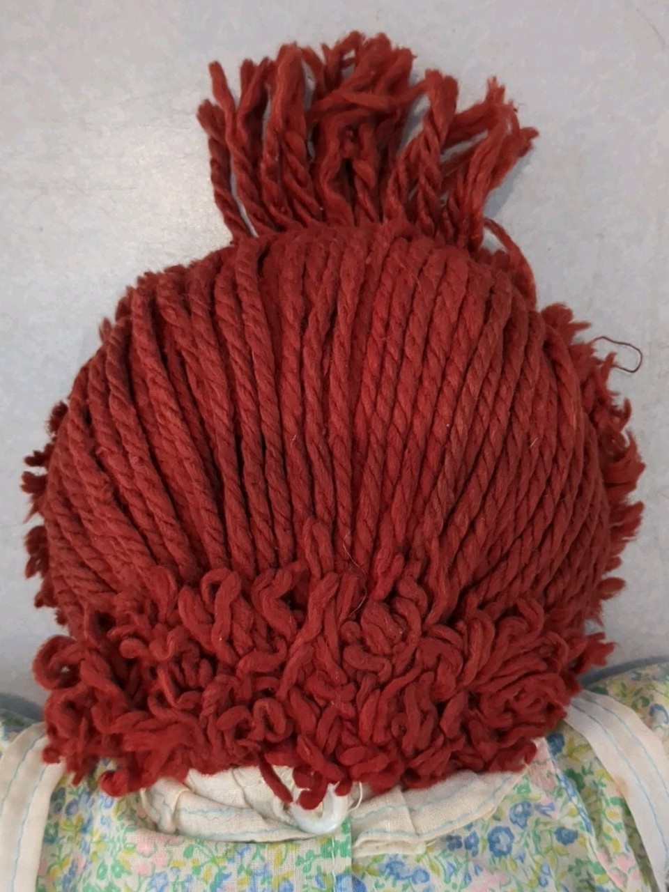 Knickerbocker RAGGEDY ANN 16-inch I Love You Heart Doll Flower on Pocket