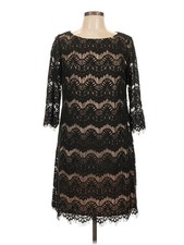 Eliza J Women Black Cocktail Dress 12