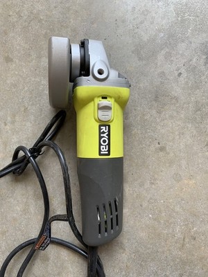 Ryobi 5.5 Amp 4-1/2'' Angle Grinder AG4031G Corded Barrel Grip -  AS SHOWN