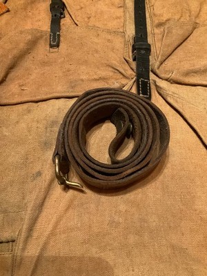 Originaler Gewehrriemen Schweden Mauser M96 Leder sehr guter Zustand
