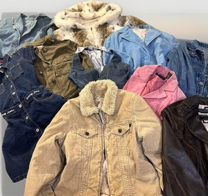 2000s Y2k BUNDLE 10x Fitted Tops Jackets Preppy Outerwear RESELLER LOT EMO